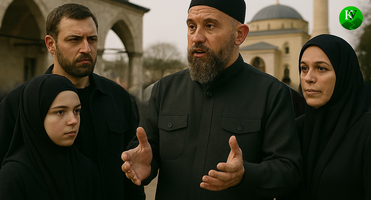 Воссоединение семьи. Иллюстрация создана «Кавказским узлом» с помощью ИИ в программе Copilot Воссоединение семьи. Иллюстрация создана «Кавказским узлом» с помощью ИИ в программе Copilot