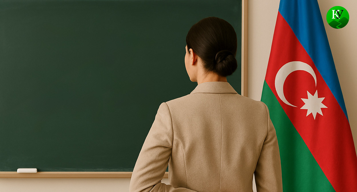 Учительница. Иллюстрация создана «Кавказским узлом» с помощью ИИ в программе Copilot