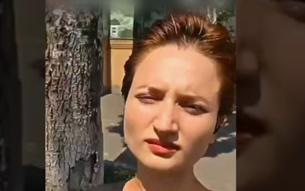 Айшат Баймурадова.стоп-кадр видео BBC https://www.youtube.com/watch?v=YoWKjNE1Flg/