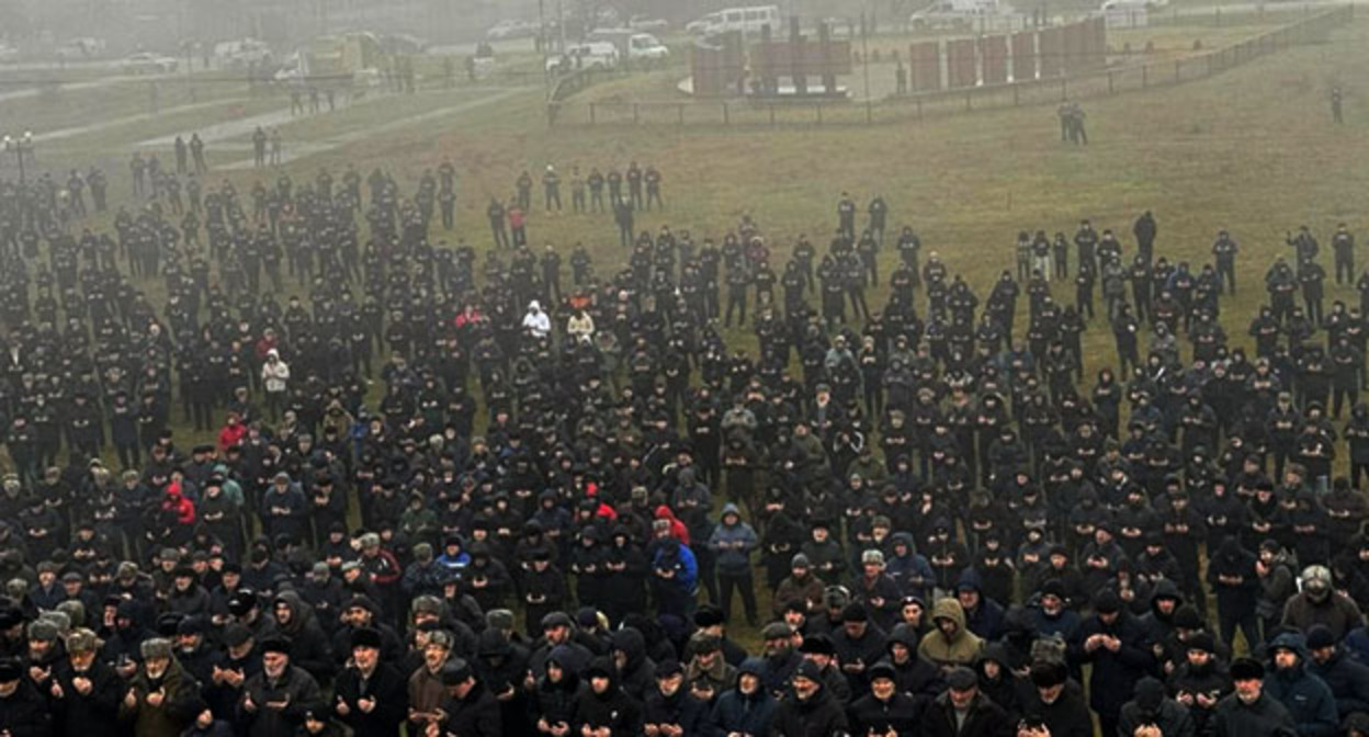 Памятные мероприятия в Ауховском районе. Фото предоставлено Султаном Касимовым