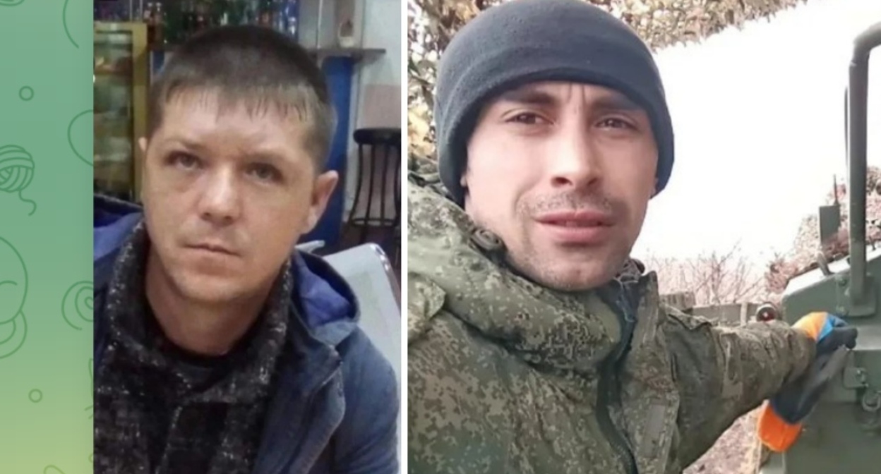 Евгений Подлинев и Олег Еремин. Скриншот публикации главы Кумылженского района https://t.me/glavakum/2116