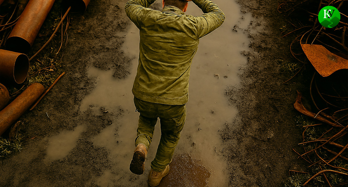 Военный на СВО. Иллюстрация создана «Кавказским узлом» с помощью ИИ в программе Copilot