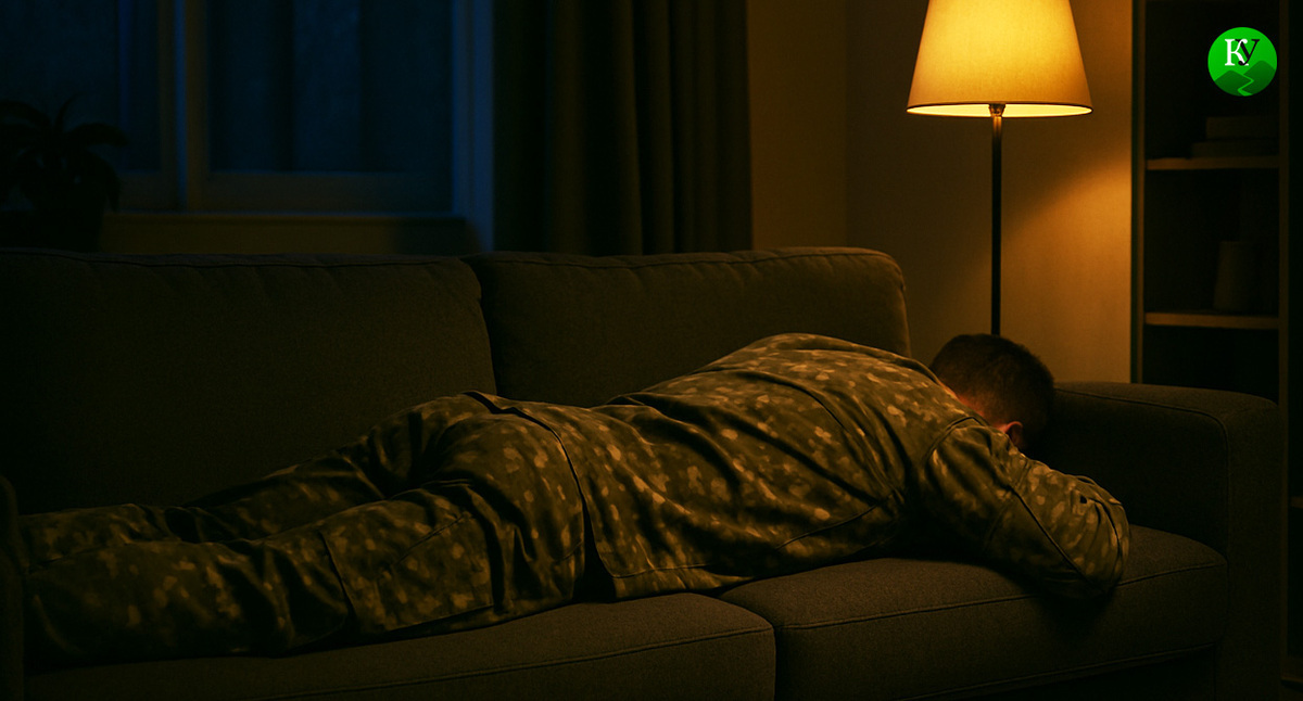 Военнослужащий дома. Иллюстрация создана «Кавказским узлом» с помощью ИИ в программе Copilot Военнослужащий дома. Иллюстрация создана «Кавказским узлом» с помощью ИИ в программе Copilot