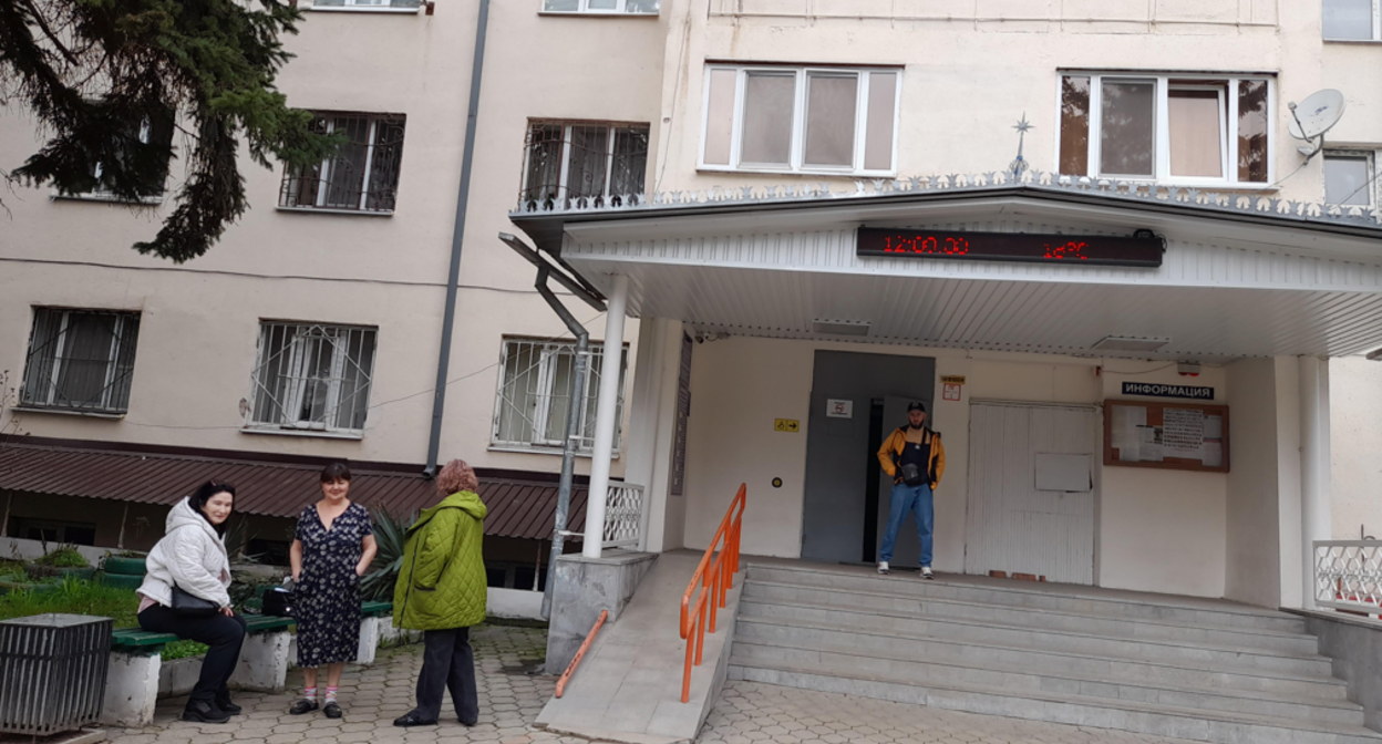 Общежитие КБГАУ. Фото корреспондента "Кавказского узла".