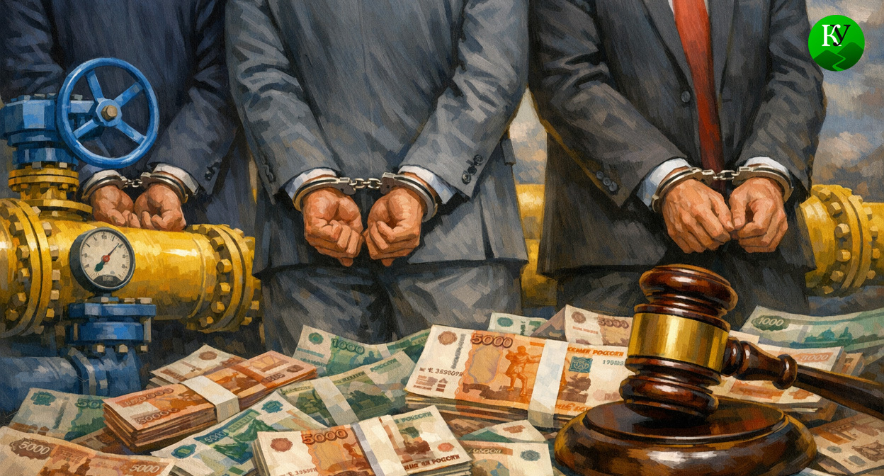 Суд над топ-менеджерами. Иллюстрация создана «Кавказским узлом» с помощью ИИ в программе Copilot Суд над топ-менеджерами. Иллюстрация создана «Кавказским узлом» с помощью ИИ в программе Copilot