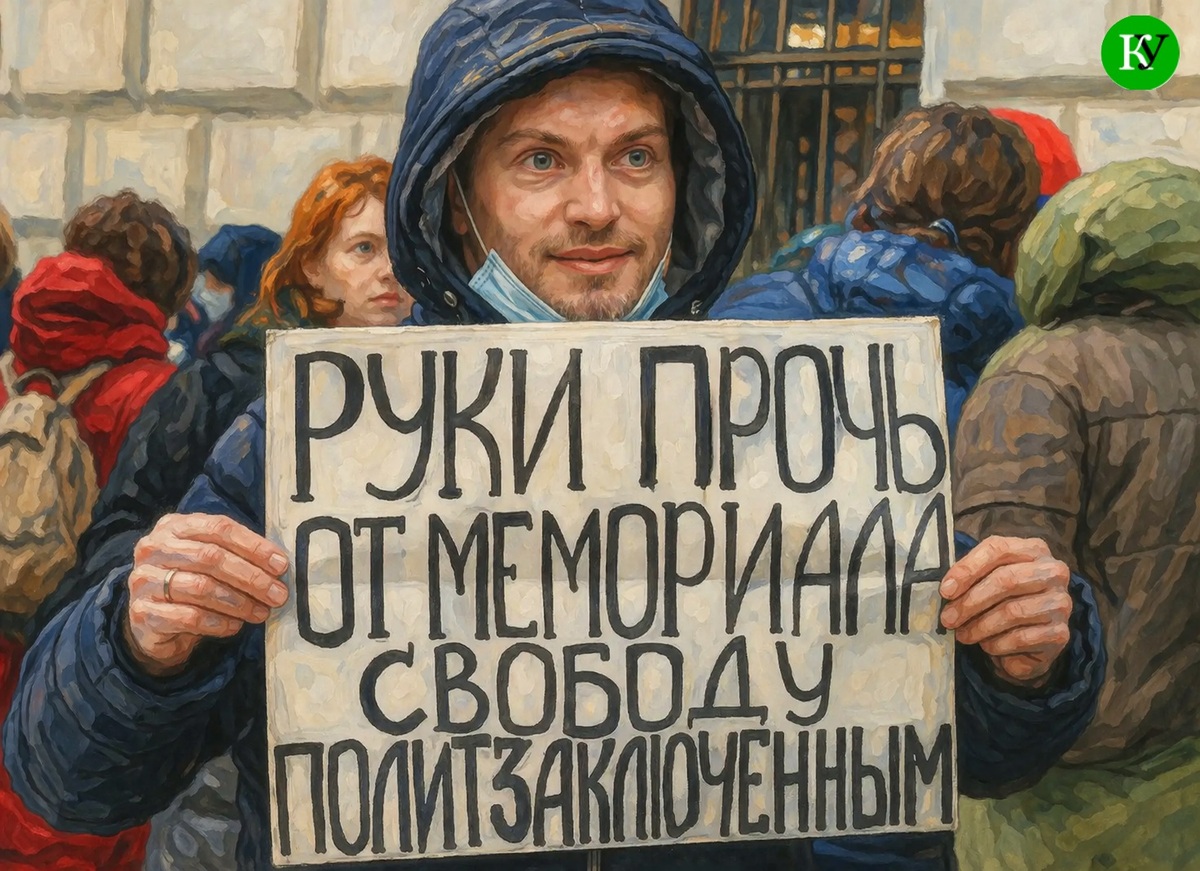 Активист с плакатом. Иллюстрация создана "Кавказским узлом при помощи ИИ в программе Copilot Активист с плакатом. Иллюстрация создана "Кавказским узлом при помощи ИИ в программе Copilot