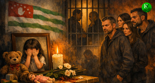 Траур. Иллюстрация создана «Кавказским узлом» с помощью ИИ в программе Copilot