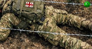 Военный. Иллюстрация создана «Кавказским узлом» с помощью ИИ в программе Copilot