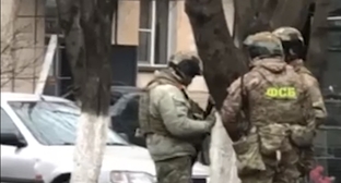 Спецоперация в Карабулаке, март 2024 года. Кадр видеосюжета RT vkvideo.ru/video-40316705_456441265