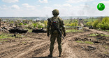 Военнослужащий. Иллюстрация создана "Кавказским узлом" при помощи ИИ в программе Copilot