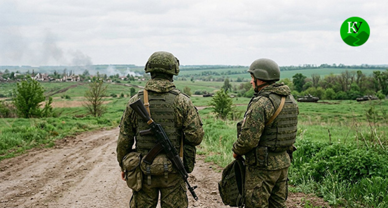 Военнослужащие. Иллюстрация создана "Кавказским узлом" при помощи ИИ в программе Copilot Военнослужащие. Иллюстрация создана "Кавказским узлом" при помощи ИИ в программе Copilot