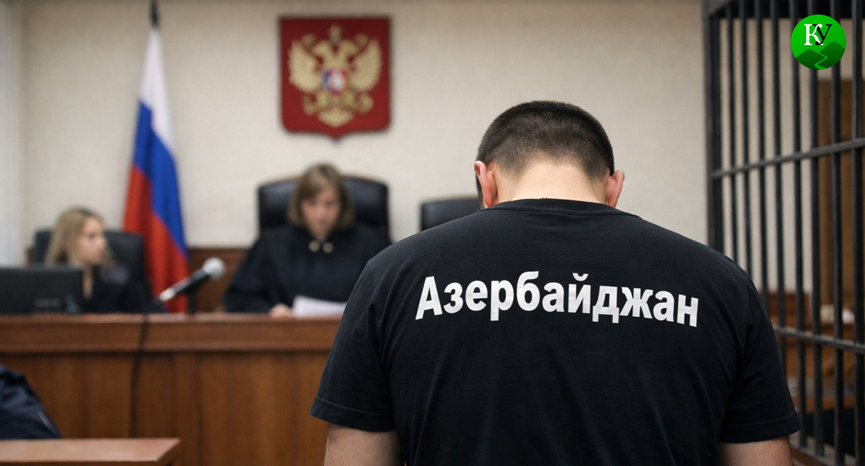В суде. Иллюстрация создана «Кавказским узлом» с помощью ИИ в программе Copilot В суде. Иллюстрация создана «Кавказским узлом» с помощью ИИ в программе Copilot