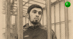 Мансур Мовлаев. Иллюстрация создана "Кавказским узлом" при помощи ИИ в программе Copilot