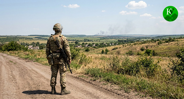 Военнослужащий. Иллюстрация создана "Кавказским узлом" при помощи ИИ в программе Copilot
