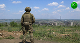 Военнослужащий. Иллюстрация создана "Кавказским узлом" при помощи ИИ в программе Copilot