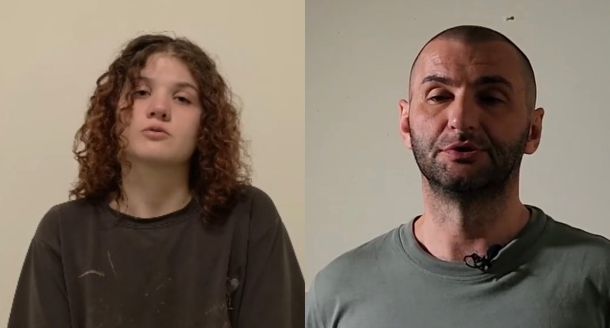 Задержанные ФСБ в Москве и Краснодаре. Кадр видео НАК / YouTube и кадр видео "Новости Первого канала" / ВКонтакте. Коллаж "Кавказского узла".
Задержанные ФСБ в Москве и Краснодаре. Кадр видео НАК / YouTube и кадр видео "Новости Первого канала" / ВКонтакте. Коллаж "Кавказского узла".
