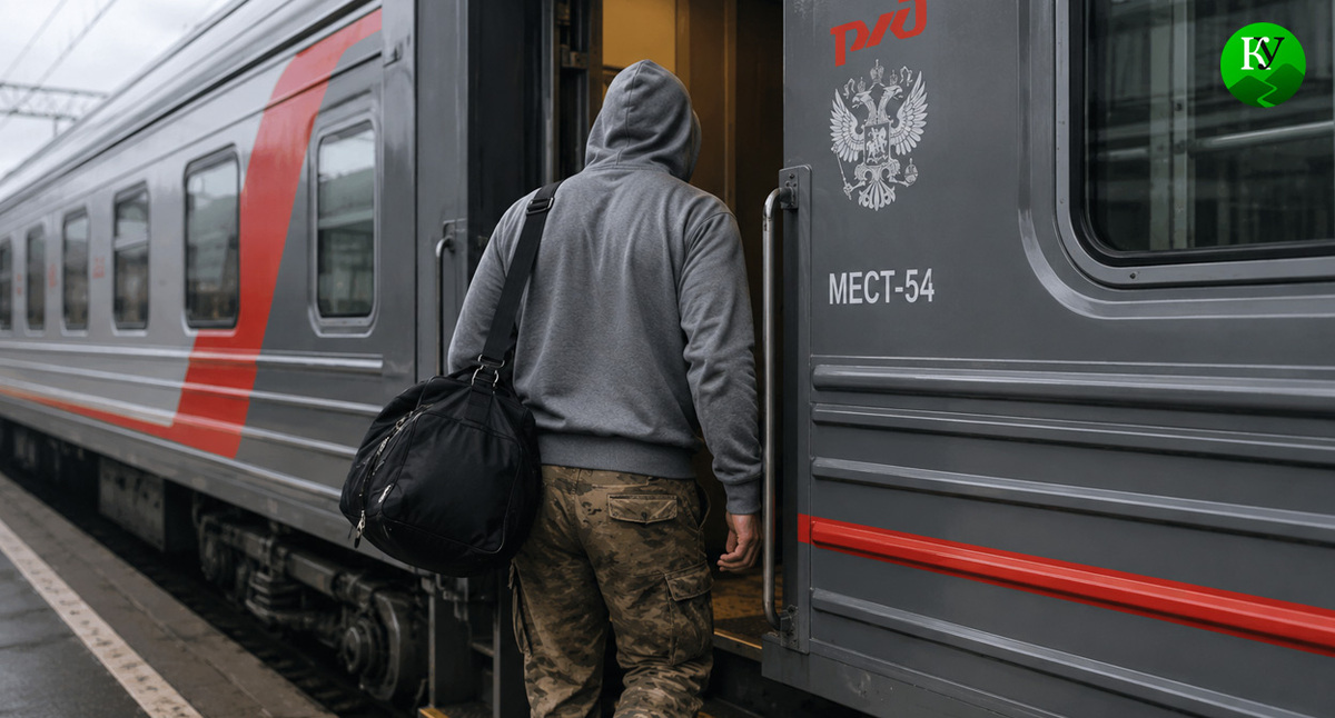 Военный у поезда. Иллюстрация создана «Кавказским узлом» с помощью ИИ в программе Copilot Военный у поезда. Иллюстрация создана «Кавказским узлом» с помощью ИИ в программе Copilot