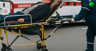 Раненый. Иллюстрация создана "Кавказским узлом" с помощью ИИ в программе Copilot