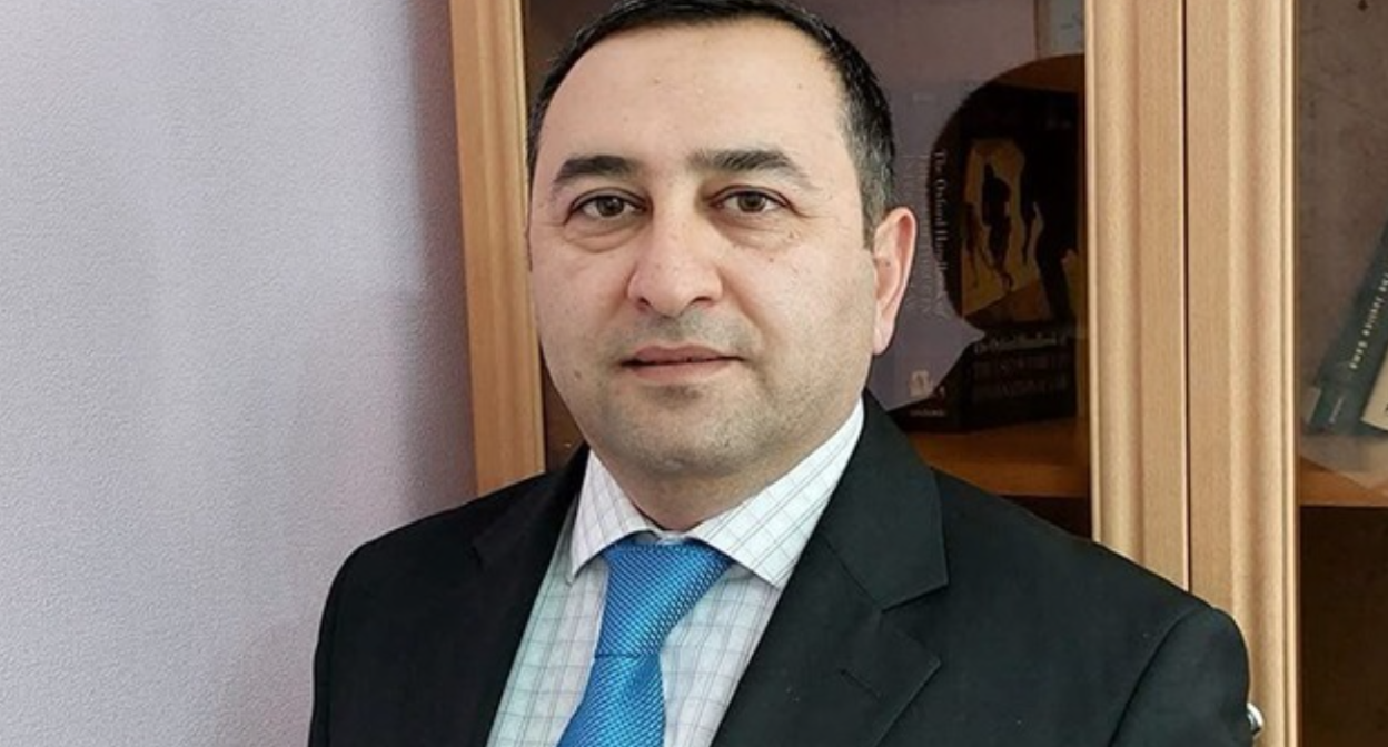 Руководитель Института гражданских прав Башир Сулейманлы. Фото Qafqazinfo.az