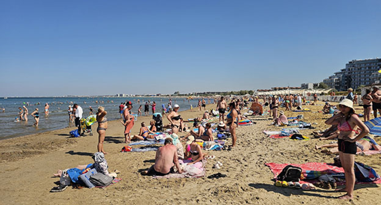 Пляж в Анапе. Фото: https://vk.ru/seaoz?z=photo-145347798_457423401%2Fwall-145347798_307608