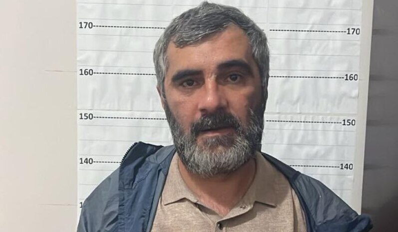 Ахра Квеквескири после задержания 11 августа. Фото: МВД Абхазии / Telegram Ахра Квеквескири после задержания 11 августа. Фото: МВД Абхазии / Telegram