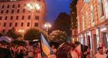 Участники непрерывных протсестов в 637-й день в Тбилиси. Фото: MO SE / Facebook (деятельность компании Meta, владеющей соцсетью, запрещена в России)