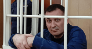 Игорь Нагавкин в суде. Фото корреспондента "Кавказского узла"