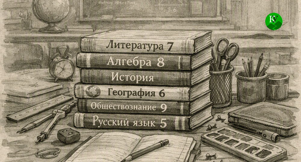 Учебники. Иллюстрация создана "Кавказским узлом" при помощи ИИ в программе Copilot