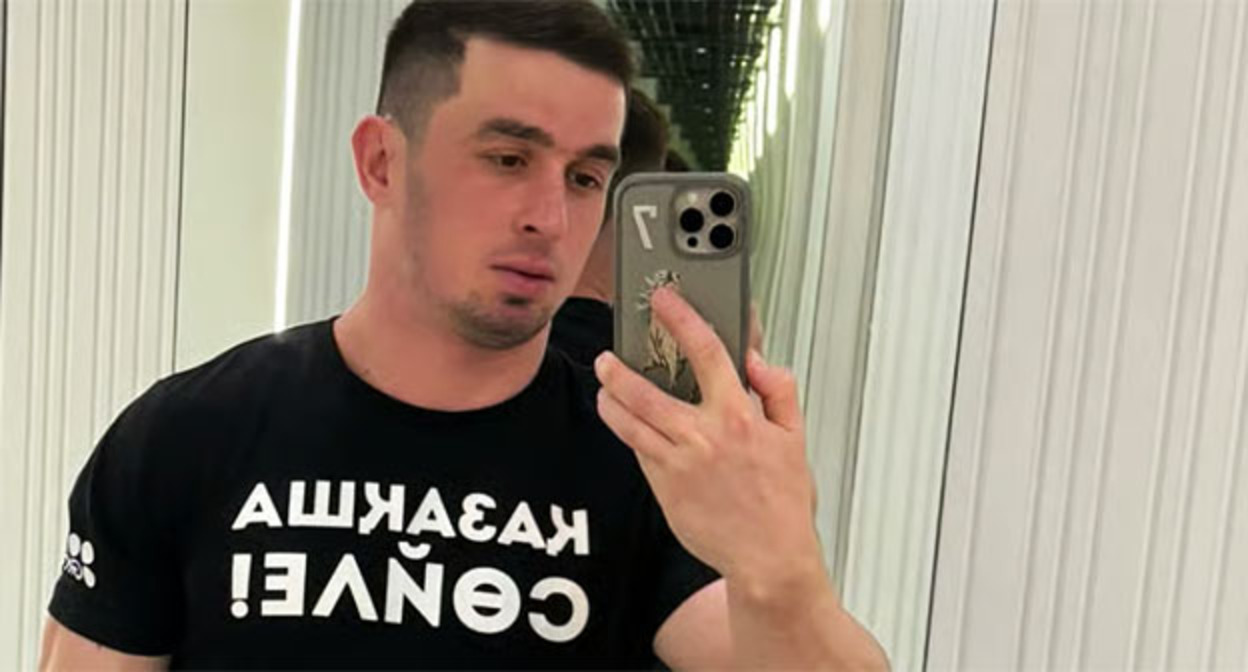 Мансур Мовлаев. Фото с личной страницы Мансура Мовлаева в Instagram принадлежит компании Meta деятельность которой запрещена в России Мансур Мовлаев. Фото с личной страницы Мансура Мовлаева в Instagram принадлежит компании Meta деятельность которой запрещена в России