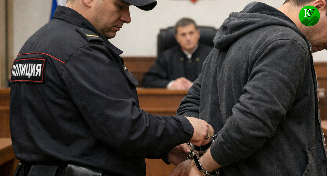 Мужчина в суде. Иллюстрация создана «Кавказским узлом» с помощью ИИ в программе Copilot Мужчина в суде. Иллюстрация создана «Кавказским узлом» с помощью ИИ в программе Copilot