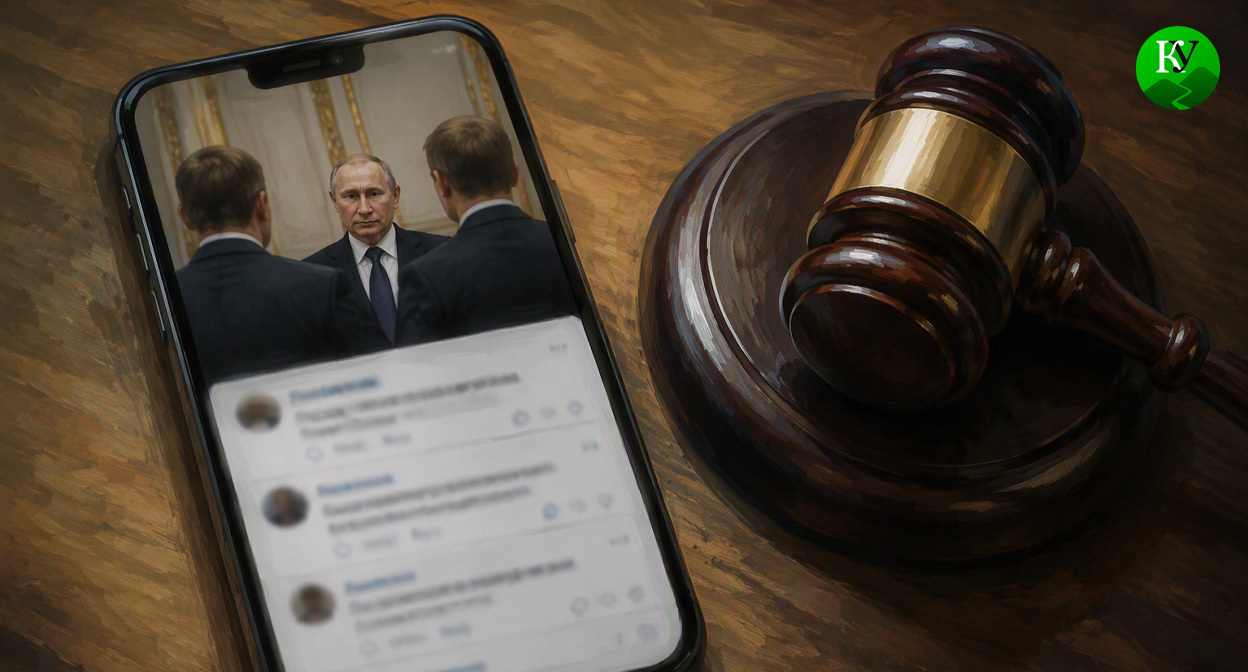 Комментарии на смартфоне. Иллюстрация создана «Кавказским узлом» с помощью ИИ в программе Copilot