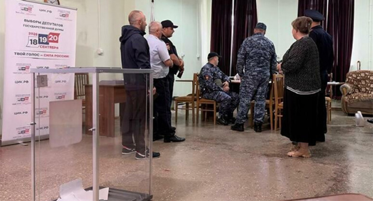 Избирательный участок в Южной Осетии. Фото: https://cominf.org/