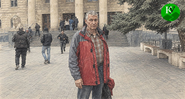Михаил Тимофеев. Иллюстрация создана "Кавказским узлом" при помощи ИИ в программе Copilot