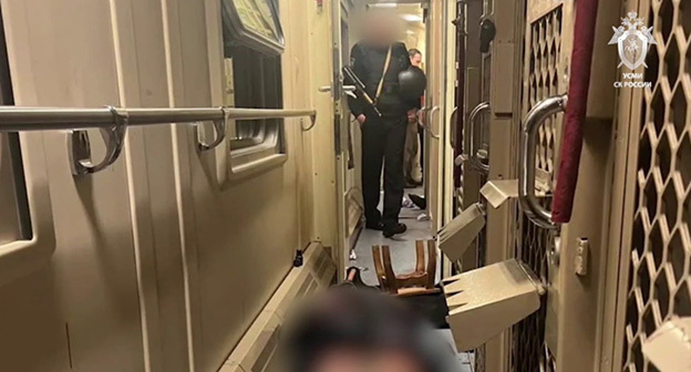Нападение на конвой в поезде "Владикавказ-Адлер". 2 октября 2026 г. Фото: УСИМ СК РФ Нападение на конвой в поезде "Владикавказ-Адлер". 2 октября 2026 г. Фото: УСИМ СК РФ