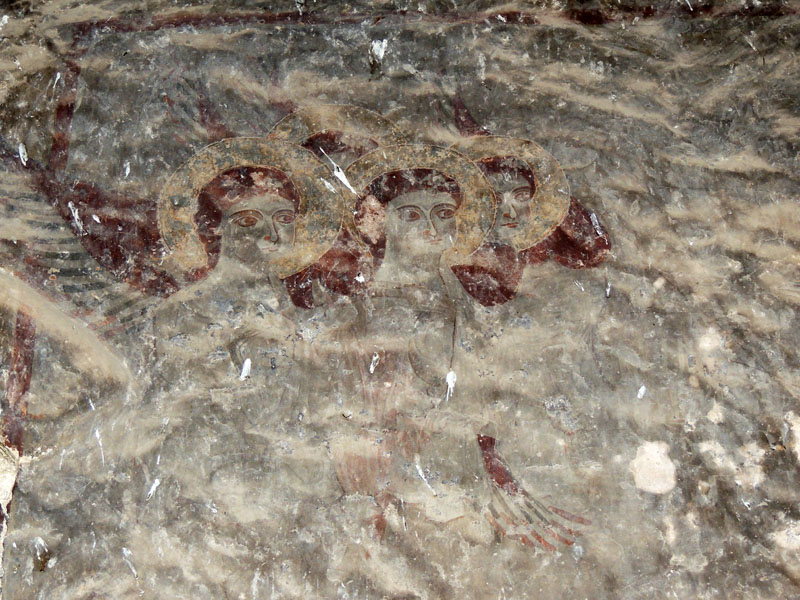 Настенные фрески в Дадиванке. Настенные фрески в Дадиванке.