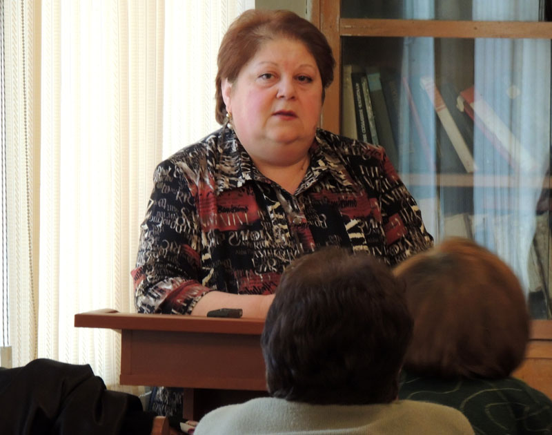 Карина Андрян вспоминает годы, когда её отец Жан Андрян был директором библиотеки. Карина Андрян вспоминает годы, когда её отец Жан Андрян был директором библиотеки.