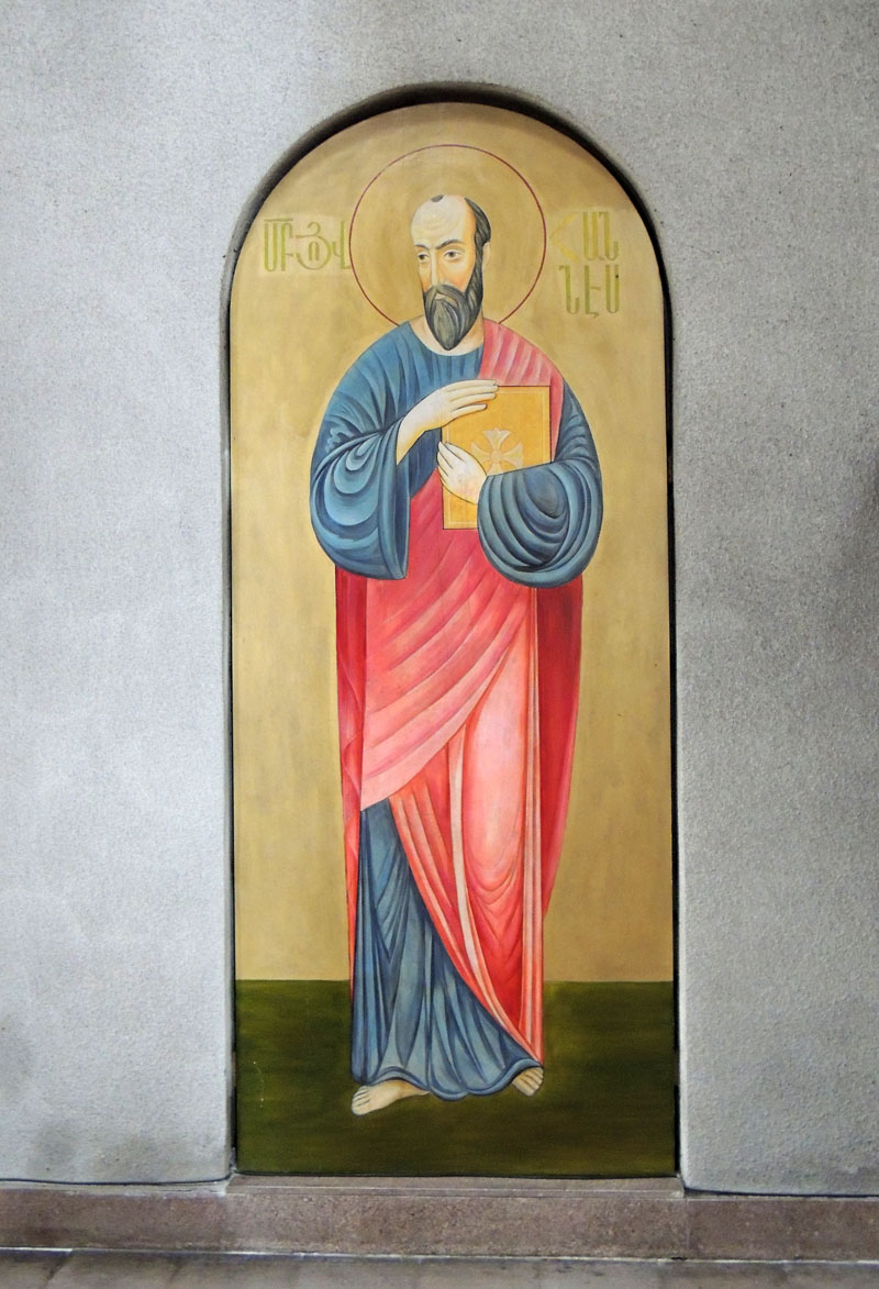 В церкви Святого Христа Всеспасителя. В церкви Святого Христа Всеспасителя.