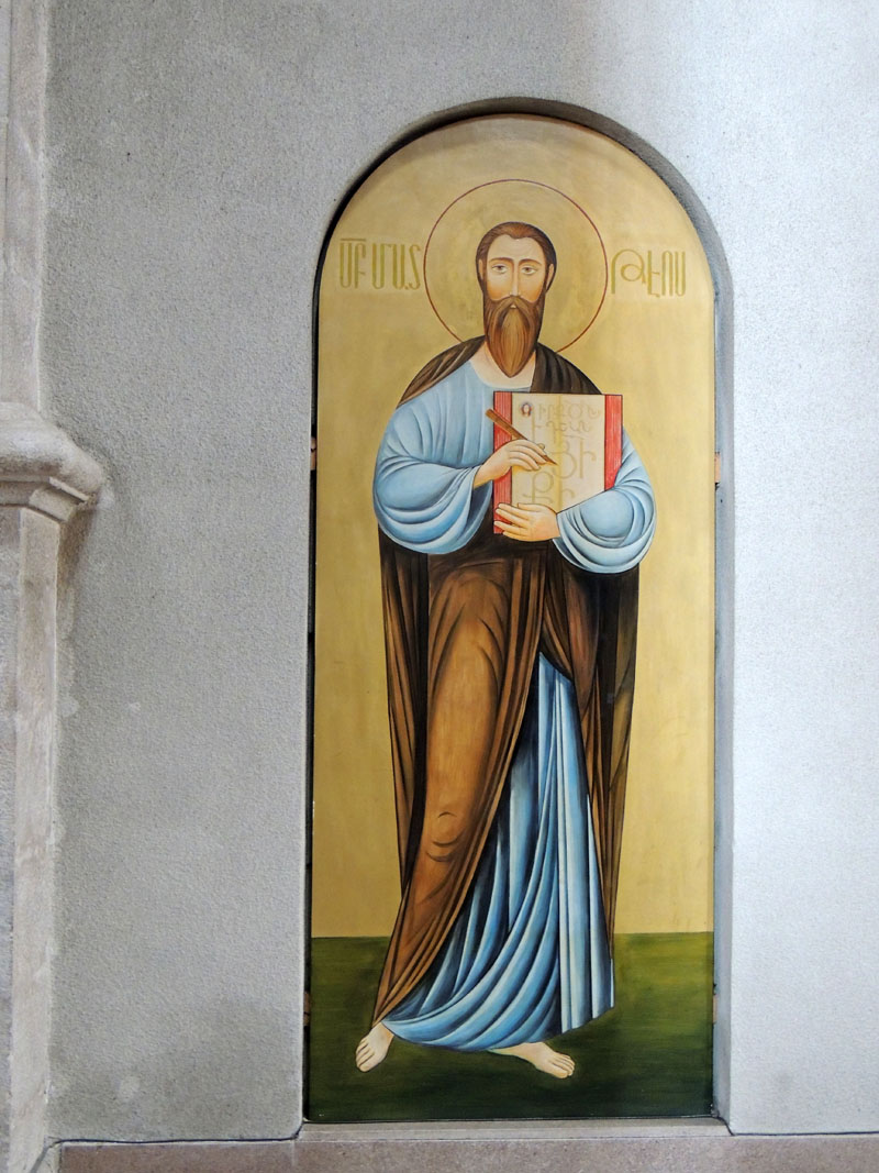 В церкви Святого Христа Всеспасителя. В церкви Святого Христа Всеспасителя.