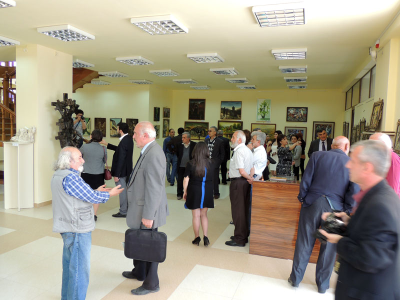 Посетители выставки. Посетители выставки.