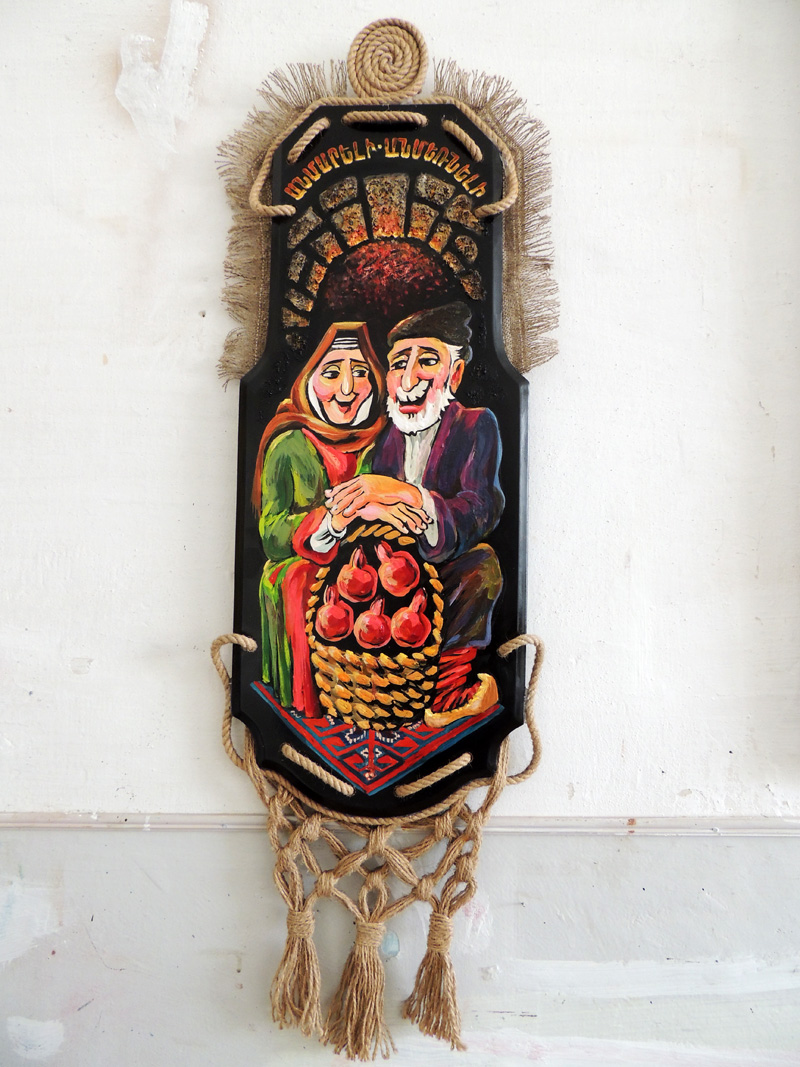 Из серии Арцахские мотивы. "Древо жизни". Из серии Арцахские мотивы. "Древо жизни".