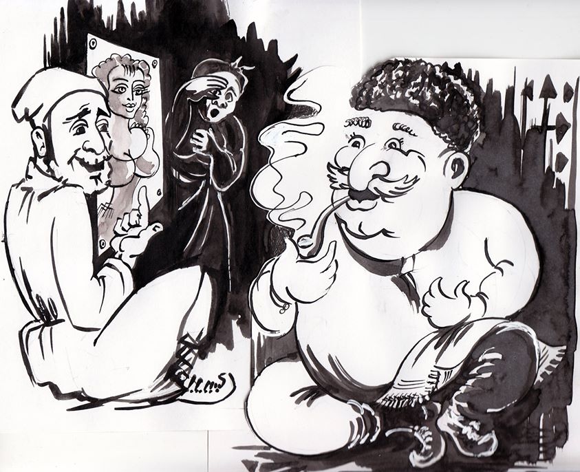 Иллюстрации Лианы Кочарян. Иллюстрации Лианы Кочарян.