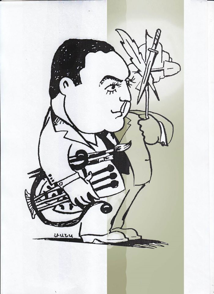 Шаржи Лианы Кочарян. Шаржи Лианы Кочарян.