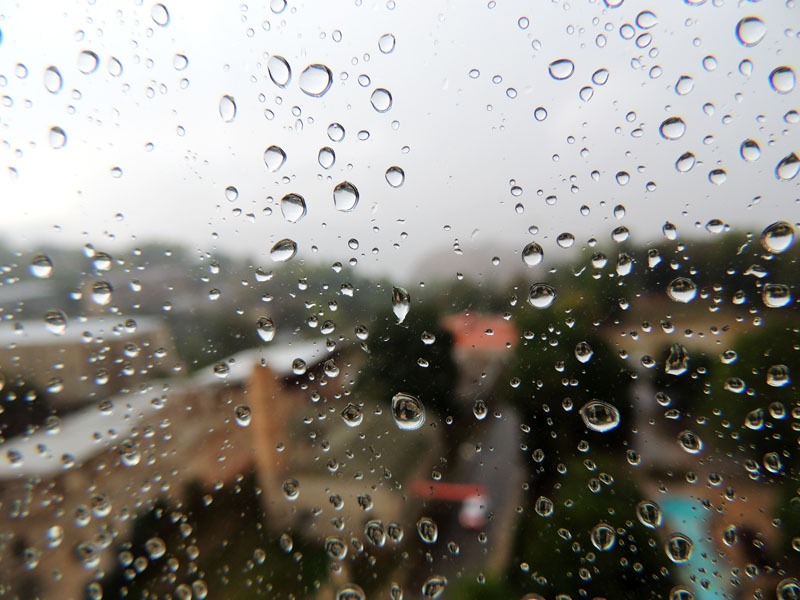 Капли мокрого снега. Капли мокрого снега.