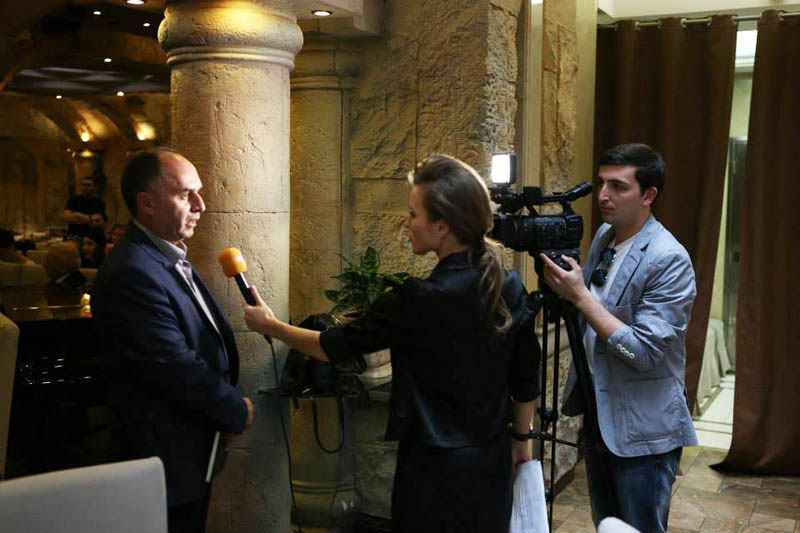 Интервью российской журналистке. Интервью российской журналистке.