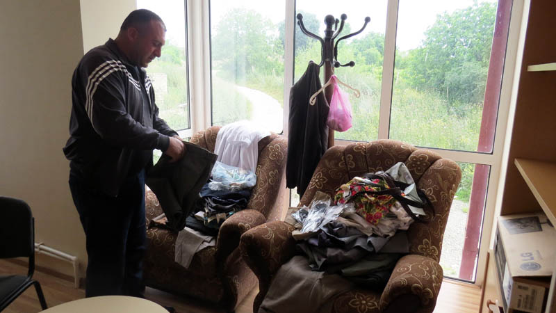 В администрации с. Нор-Марага Мардакертского района.