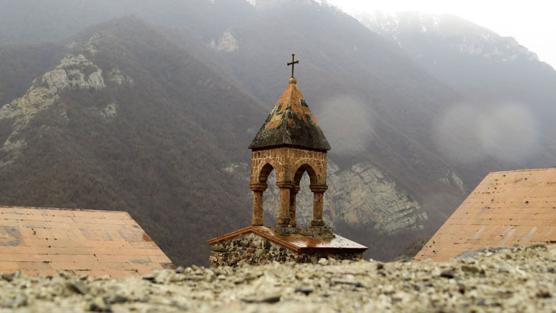 Монастырь Дадиванк (4-6 вв.). Зарисовка. Монастырь Дадиванк (4-6 вв.). Зарисовка.