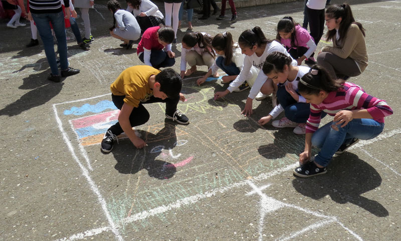 Коллективный рисунок. Коллективный рисунок.