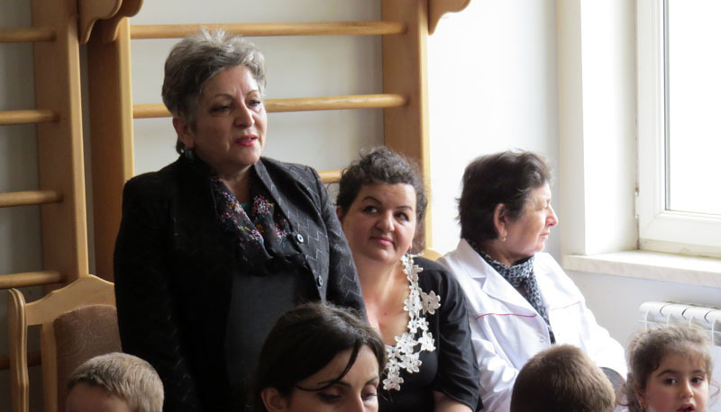 Утренник в Степанакертском детсаду. Утренник в Степанакертском детсаду.