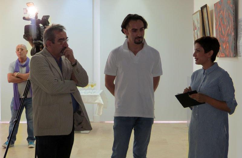  Открытие выставки. Художники отец и сын Григоряны.